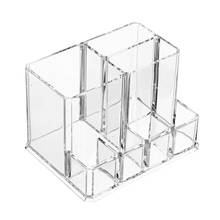 New Acrylic Makeup Organizer Cream Storage Box Clear Cosmetic Makeup Brush Holder Lipstick perfume Powder Display Stand 2024 - buy cheap