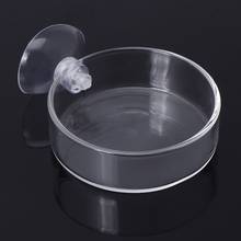 Fish Tank Feeder Aquarium Shrimp Glass Feeding Bowl Clear Dish Tray 2024 - buy cheap