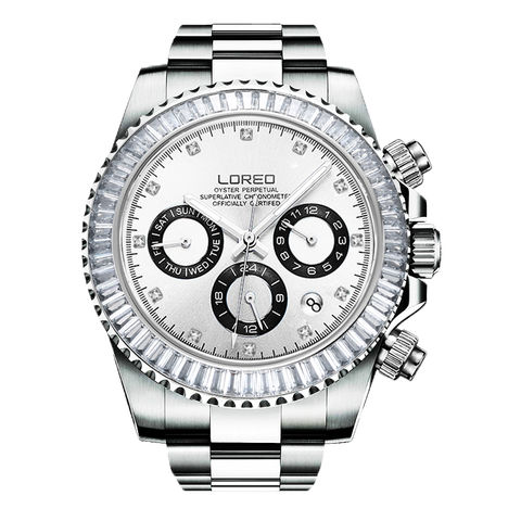 200m Waterproof Diving Watch Luxury brand LOREO Multi function Sapphire Mechanical Watch Men Auto date Week Luminous Watches men 2022 - buy cheap