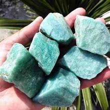 MOKAGY Natural Green Amazonite Quartz Rough Crystal Stone 2pc 2024 - buy cheap