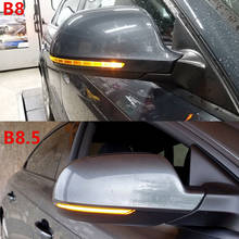 For Audi A4 A5 B8 S4 S5 Q3 SQ3 A3 8P A6 C6 4F S6 A8 D3 8K LED Dynamic Turn Signal Blinker Sequential Side Mirror Indicator Light 2024 - buy cheap
