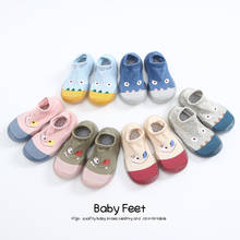 Baby Socks Shoes Rubber Soles Cartoon Infant Kids Baby First Walker Socks Shoes 2024 - buy cheap