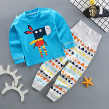 Kids Sleepwear Clothes For Girl Newborn Baby Boys Clothing Tops+long Pants Sets Autumn Winter Children Clothes Baby Pajamas Set 2024 - buy cheap