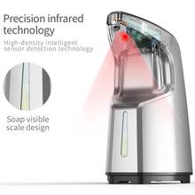 Touchless dispensador do banheiro inteligente sensor dispensador de sabão líquido para cozinha mão livre automático dispensador de sabão cozinha casa 2024 - compre barato