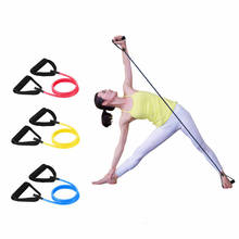 Fitness Equipment Home Resistance Bands Gym Workout Accessories Elastic Pull Rope Yoga Strength Training Sports Fitness Bands 2024 - buy cheap