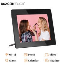 Цифровая фоторамка Dragon Touch Classic8, сенсорный экран 8 дюймов HD IPS, Wi-Fi, беспроводная рамка для фотографий, обмен фотографиями и видео через приложение по электронной почте 2024 - купить недорого