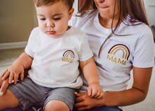 Camiseta mãe e bebê, camiseta para a mamãe e bebê, manga curta de verão, camiseta para presente do dia das mães 2024 - compre barato