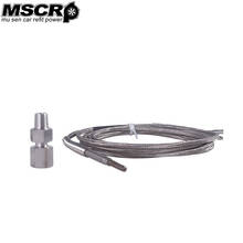 Sensor de temperatura de gases de escape, sonda termopar tipo EGT K de 2m, sensores de temperatura de escape, roscas, Sensor de temperatura de escape 2024 - compra barato