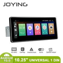 New Interface 10.25 Inch Universal Multimidia 1 Din Android 10 Car Radio Stereo Auto 4GB 64GB Head Unit Carplay Reverse Camera 2024 - buy cheap