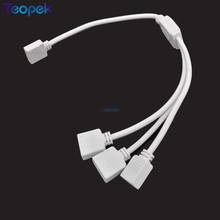 LED Splitter Connector 1 to 2, 1 to 3, 1 to 4 Female Extension Wire Cable  4 Pin RGB 5 Pin RGBW for RGB RGBW led strip 2024 - buy cheap