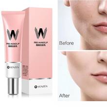 30ml VENZEN W Primer Make Up Shrink Pore Primer Base Smooth Face Brighten Makeup Skin Invisible Pores Concealer Korea 2024 - buy cheap