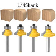 Bearing Carbide Trimming Cutter Flush Trim Router Bit For Wood Straight Bit Tungsten Woodworking Milling Cutter Tool 1/4 Shank 2024 - buy cheap
