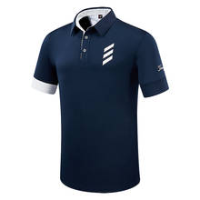 Spring Summer Golf Wear Clothing Men Shirt Competition Sports Ball Tops Breathable Short Sleeve Quick-dry Golf Trainning T Shirt 2024 - buy cheap