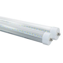 Tubo de luz LED FA8 de un Pin T8, 4 pies, 6 pies, 8 pies, 1,2 m, 1,8 m, 2,4 m, bombilla LED SMD2835, luces fluorescentes lechosas/funda transparente, 25 uds. 2024 - compra barato
