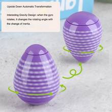 Tumbler Egg Toys Light Fidget Tip Top Spinner Rubbing Finger Desktop Gyro Egg Handstand Rotating Kids Children Decompression 2024 - buy cheap