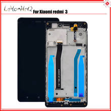 Pantalla táctil LCD para Xiaomi Redmi 3, montaje de digitalizador de repuesto con marco 2024 - compra barato
