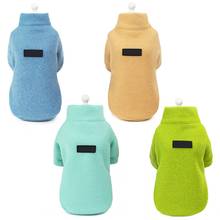 Pet Warm Sweater With Zipper Winter Soft Comfortable Pullover Costume Puppy Polyester Clothes For Small Medium Dogs 2024 - buy cheap