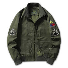 Fury-chaqueta militar de algodón para hombre, chaqueta Bomber con cuello alto y bordado, táctica del ejército, talla grande 4XL, 5XL, 6XL, color negro 2024 - compra barato