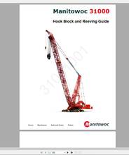 Manitowoc Crawler Cranes Part Manual, Operator & Maintenance Manual, Service Manual DVD 2024 - buy cheap