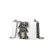 2020 Fashion Women Serpentine Handbags PU Leather Chains Lady Hand Bag Flap Shoulder Messenger Crossbody Bags 2024 - buy cheap