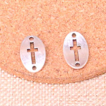 75pcs cross Charms Zinc alloy Pendant For necklace,earring bracelet jewelry DIY handmade 13*20mm 2024 - buy cheap