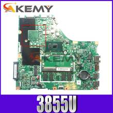 Akemy 15277-1N 448.08B01.001N для Lenovo V110-15ISK V110-15 ноутбук материнская плата Процессор 3855U 100% тесты работы 2024 - купить недорого