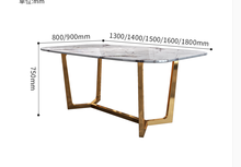 Mesa de comedor y silla de estilo nórdico, moderna, minimalista, de tamaño pequeño, rectangular, para el hogar, de lujo, mar 2024 - compra barato