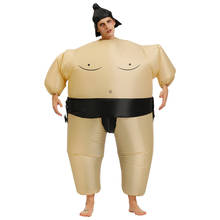 Purim Sumo Inflatable Costumes Halloween Cosplay Costume for Adult Party Disfraces Role Play Suit 2024 - buy cheap