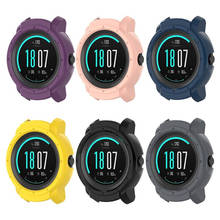 Capa de silicone colorida para ticwatch e2, acessórios de pulseira de proteção para relógio inteligente 2024 - compre barato