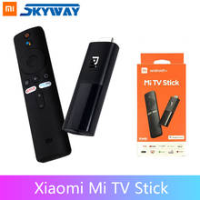 Xiaomi Mi TV Stick смартфон с четырёхъядерным процессором, ОЗУ 1 ГБ, ПЗУ 8 ГБ, Android TV 2024 - купить недорого