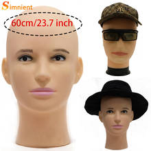 23.5” Male Maniquin Heads Wig Stand For Hat Display Stand Good Header Mannequin Dummy For Hats Wig Holder With Adjustable Tripod 2024 - buy cheap