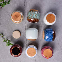 Ceramic Kitchen Seasoning Box Retro Fission Color Tea Caddies Food Containers Travel Coffee Storage Bottle Porcelain Spice Jar 2024 - buy cheap