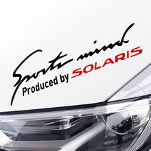 Car Headlight Eyebrow Reflective Decal Vinyl Sport Lamp Trim Auto Racing Decor Sticker For Hyundai Solaris Decal Car Accessories 2024 - buy cheap