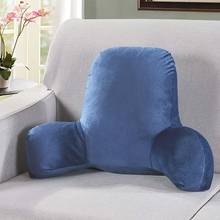Velvet Corduroy Cushion Armchair Lumbar Couch Backrest Pillow Warm Soft Back Pillow 2024 - buy cheap