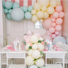 10 unids/lote Color caramelo globo Macarons aire Bals de la ducha de bebé decoración de la boda de látex globo de la feliz cumpleaños fiesta suministros 2024 - compra barato