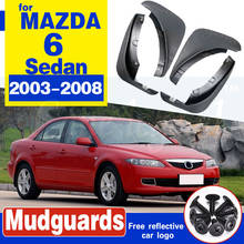 Set Molded Mud Flaps For Mazda 6 Sedan 2003-2008 GG Mudflaps Splash Guards Mud Flap Mudguards Fender 2002 2004 2005 2006 2007 2024 - buy cheap