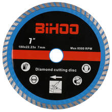 180mm Diamond Saw Blades Dry Cutting Disc Circular Saw Blade for Concrete Ceramic Brick Marble Stone Saw Tool 2024 - buy cheap