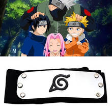 Naruto Headband Leaf Village Logo Konoha Kakashi Akatsuki Members Headband Cosplay Costume Accessories 2024 - buy cheap