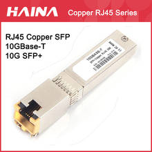 10G SFP+ Copper Module sfp copper rj45 module SFP+-T 10GBase-T Copper SFP For Mikrotik Cisco Juniper Huawei 2024 - buy cheap