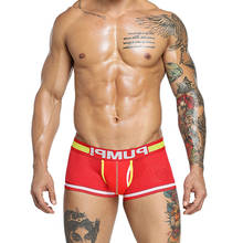 2022 Sexy Men Underwear Boxer Shorts Solid Cotton Men Underpants Lingerie Breathable Cueca Male Panties Modal Boxershorts Men 2024 - buy cheap