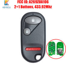 KEYECU FCC ID: A269ZUA106 Keyless Entry Remote Control Car Key 3B for Honda Civic Accord 1994 1995 1996 1997 1998 1999 2000 2024 - buy cheap
