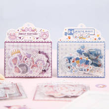 50 pcs/bag Cute Girls pandas series Journal Decorative Washi Stickers Scrapbooking Stick Label Diary Album Stickers 2024 - buy cheap