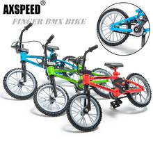 Simulation Alloy Finger Bmx Bike Mini Size Finger Board Bicycle Toys With Brake Rope Children Gift 2024 - buy cheap