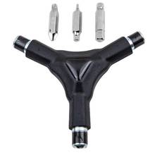 Llave de bicicleta con forma Y Llaves hexagonales exteriores, herramientas de llave de bicicleta de carretera para patinetas, Scooters, bicicletas 2024 - compra barato