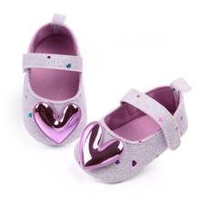Heart Newborn Baby Girl Shoes Princess Infant Newborn Toddler Shoes Cute Baby Girl Baby Moccasins First Walkers 2024 - buy cheap