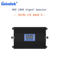 Lintratek-AMPLIFICADOR DE señal móvil, repetidor S2 LTE 4G 2G GSM 900 80dB de alta ganancia MGC AGC 25dBm B3, 1800, 900 2024 - compra barato