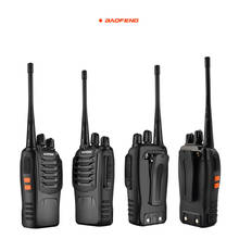 BaoFeng 2pcs BF-888S Walkie Talkie USB Charge Adapter With Earphone UHF 400-480MHZ 2-Way Radio 16CH Long Range 2024 - buy cheap