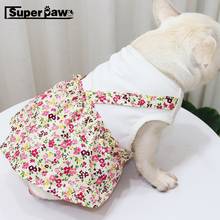 French Bulldog Flower Dress Pet Dog Summer Clothes Small Medium Dogs Puppy Chihuahua Schnauzer Yorkie Pug Clothing Skirt LAC16 2024 - buy cheap