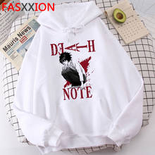 Sudadera con capucha de Death Note para mujer, ropa harajuku con gráfico de talla grande, 2021 2024 - compra barato