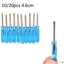 10/20pcs Phillips Slotted Cross Head Mini Screwdriver For Mobile Phone Laptop Wireless Controller  Repair Open Tool 2024 - buy cheap